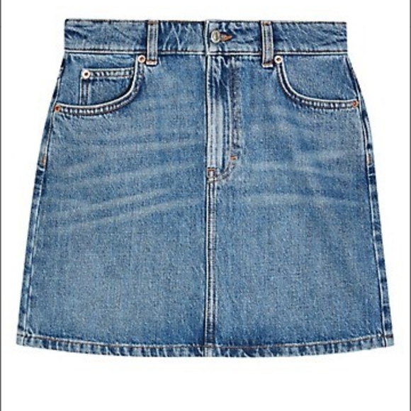 Topshop Dresses & Skirts - Topshop Denim Mini Skirt
